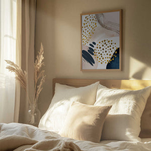 Tablou înramat „Smooth Abstract-1” de Sally Ann Moss