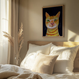 Tablou înramat „Ginger Cat” de Sharyn Bursic