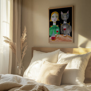 Tablou înramat „Best Friends” de Sharyn Bursic