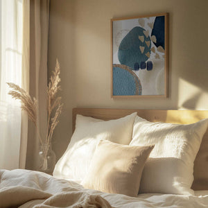 Tablou înramat „Blue Beauty-3” de Sally Ann Moss
