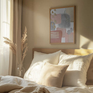 Tablou înramat „Delicate Pink-2” de Sally Ann Moss