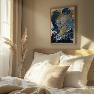 Tablou înramat „Golden Sea” de Dan Hobday