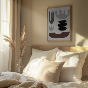 Tablou înramat „Shapes” de Dan Hobday