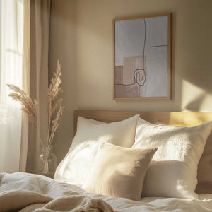 Tablou înramat „Creamy-1” de Sally Ann Moss