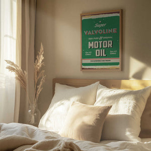 Tablou înramat „Valvoline” de Fadil Roze