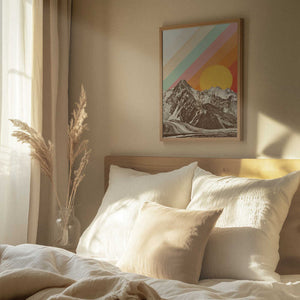 Tablou înramat „Mountainscape Nº1” de Florent Bodart
