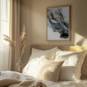 Tablou înramat „Grey Smoke 2” de Alyson Storms