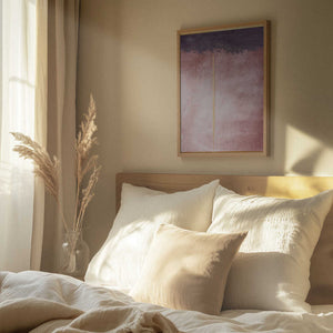 Tablou înramat „Pink and Yellow 2” de Alyson Storms