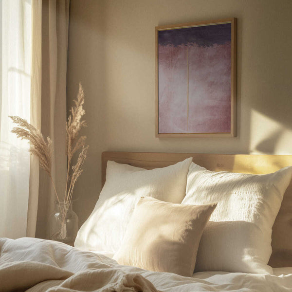 Tablou înramat „Pink and Yellow 2” de Alyson Storms