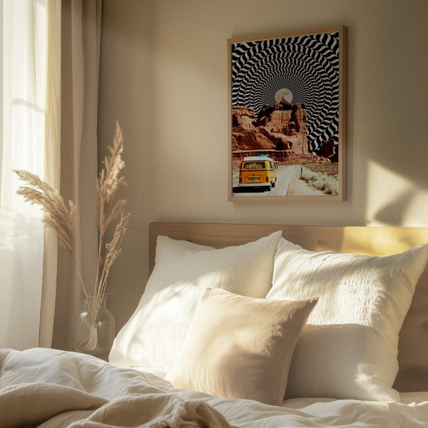 Tablou înramat „The Real Road Trip” de Taudalpoi