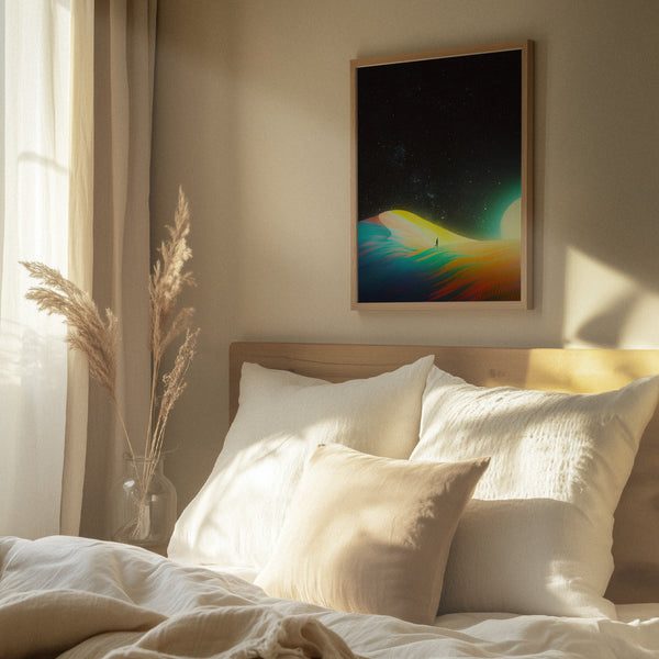 Tablou înramat „The Source of Happiness” de Taudalpoi