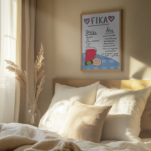 Tablou înramat „Swedish Fika Treats” de Athene Fritsch