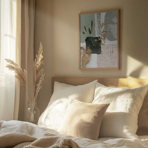 Tablou înramat „Green of Curiosity-2” de Sally Ann Moss
