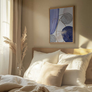 Tablou înramat „Circle of Colour-3” de Sally Ann Moss