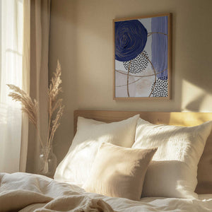 Tablou înramat „Circle of Colour-2” de Sally Ann Moss