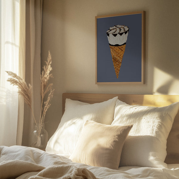 Tablou înramat „Cornetto” de Alice Straker