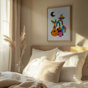 Tablou înramat „A Lively Home” de Ejaaz Haniff