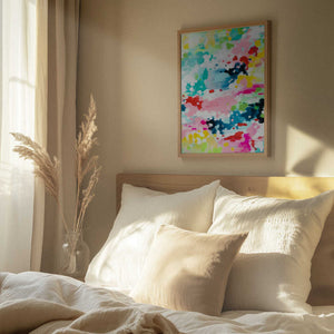 Tablou înramat „Pastel Fantasy” de Ejaaz Haniff