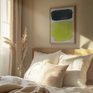 Tablou înramat „Watercolor Shapes Series #2” de jay stanley