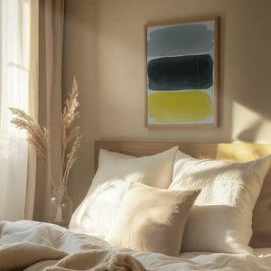 Tablou înramat „Watercolor Shapes Series #3” de jay stanley