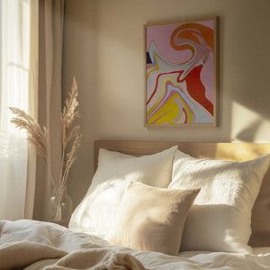Tablou înramat „Organic Bauhaus Waved2” de Ana Rut Bre