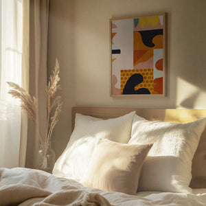 Tablou înramat „Playing Around Shapes 5” de Ana Rut Bre