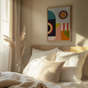 Tablou înramat „Playing Around Shapes 2” de Ana Rut Bre