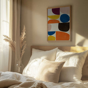 Tablou înramat „Vivid Bauhaus” de Ana Rut Bre