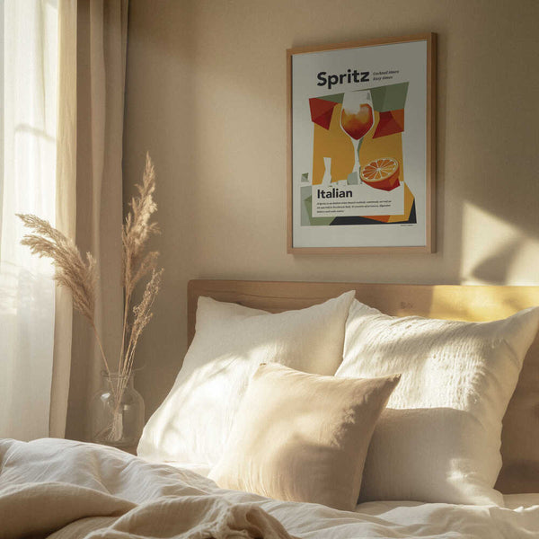 Tablou înramat „Aperol spritz print” de Dion Gem