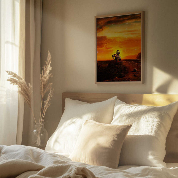 Tablou înramat „Courage” de Taudalpoi