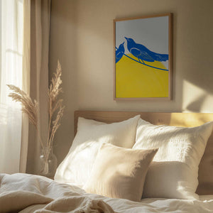 Tablou înramat „for Ukraine III” de Studio Palette