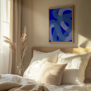 Tablou înramat „Cobalt II” de Studio Palette