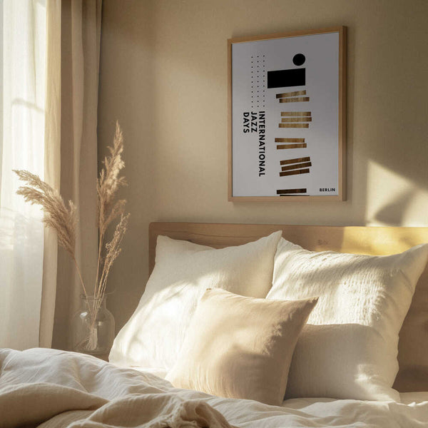 Tablou înramat „Jazzy Days 5” de Kubistika