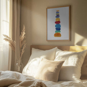 Tablou înramat „Color Tower” de Louise van Terheijden
