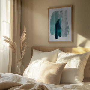 Tablou înramat „Abstract Brush Strokes 19” de Mareike Böhmer