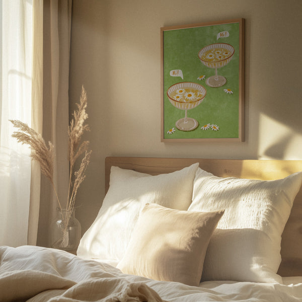 Tablou înramat „Hi” de Raissa Oltmanns