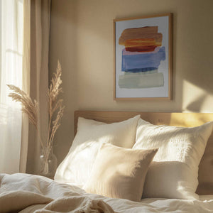 Tablou înramat „Abstract Brush Strokes 49 A1” de Mareike Böhmer