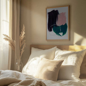 Tablou înramat „Abstract Brush Strokes 10” de Mareike Böhmer