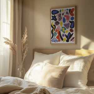 Tablou înramat „Vibrant Abstractions” de Treechild