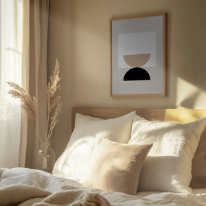 Tablou înramat „Boho Geometric Artwork” de Elena Ristova