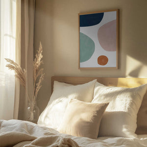 Tablou înramat „Colorful Shapes” de Elena Ristova