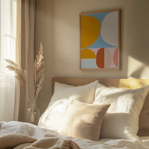 Tablou înramat „Mid Century Pastel 15” de Ana Rut Bre