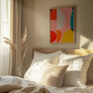 Tablou înramat „Mid Century Pastel 14” de Ana Rut Bre