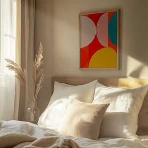 Tablou înramat „Mid Century Pastel 13” de Ana Rut Bre