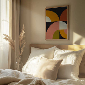 Tablou înramat „Geo Shapes Fall 21 Geo” de Ana Rut Bre