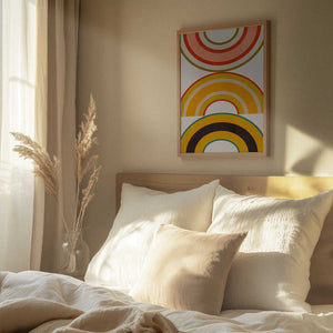 Tablou înramat „Rainbow Suns 6” de Ana Rut Bre