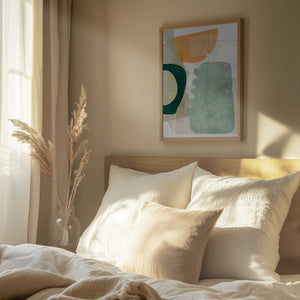 Tablou înramat „Nature Friendly Terracotta 2 Aquarell Kopie” de Ana Rut Bre
