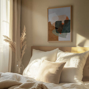 Tablou înramat „Nature Friendly Terracotta 4 Aquarell Kopie” de Ana Rut Bre