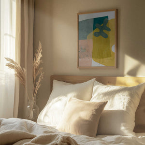 Tablou înramat „Nature Friendly Terracotta 3 Aquarell Kopie” de Ana Rut Bre