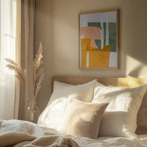 Tablou înramat „Nature Friendly Terracotta 8 Aquarell Kopie” de Ana Rut Bre